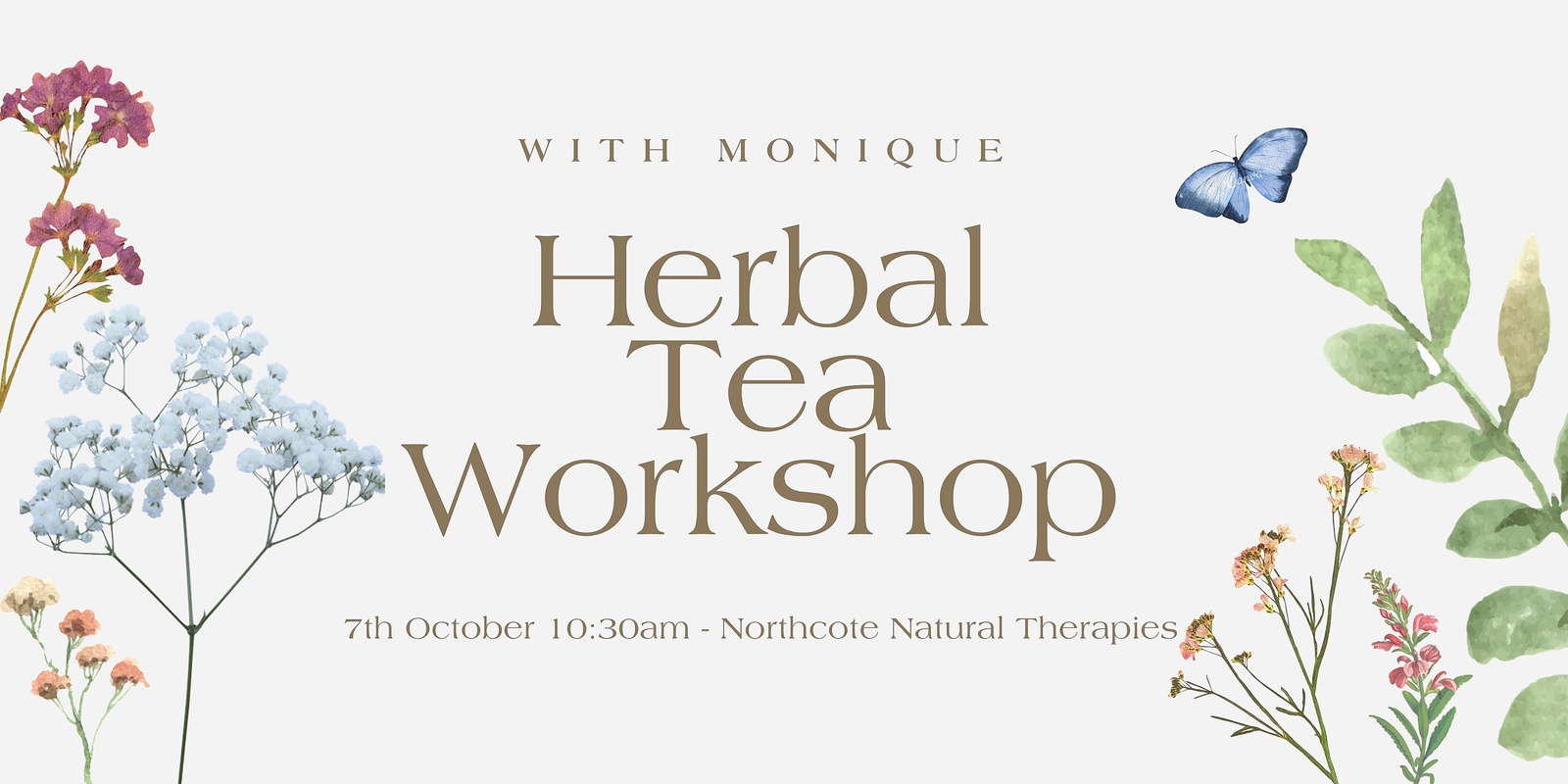 Banner image for Herbal Tea Workshop with Monique 