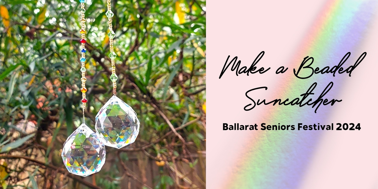 Banner image for Suncatcher Making Workshop - Seniors, Family and Friends - Ballarat Seniors Festival 2024