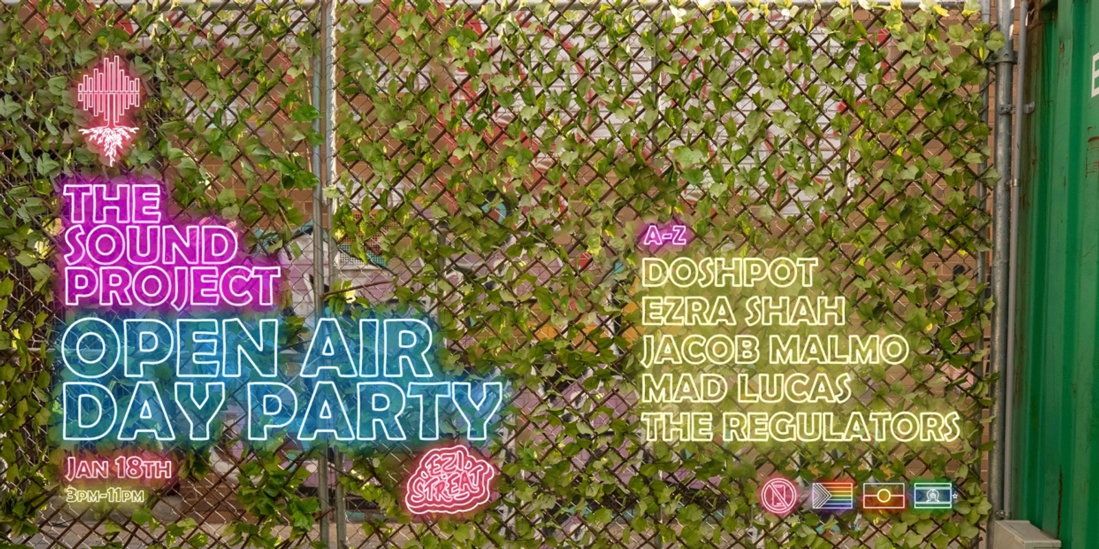 Banner image for The Sound Project - Open Air Day Party