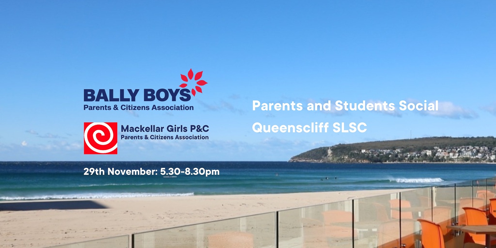 Banner image for Balgowlah Boys & MacKellar Girls School P&C Social Evening 