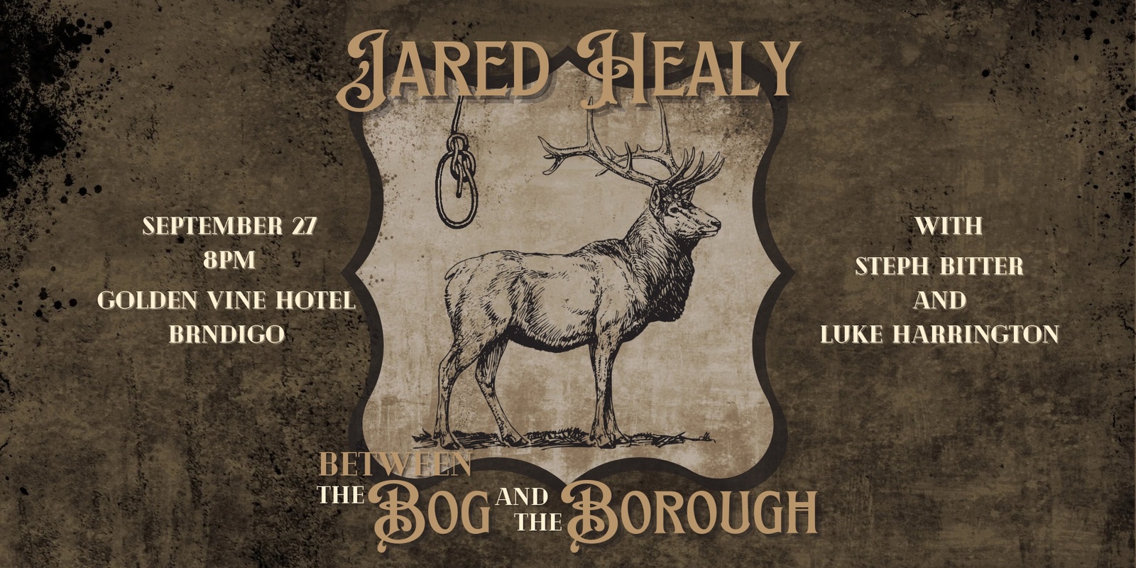 Banner image for Jared Healy's "Between The Bog And The Borough" EP Release