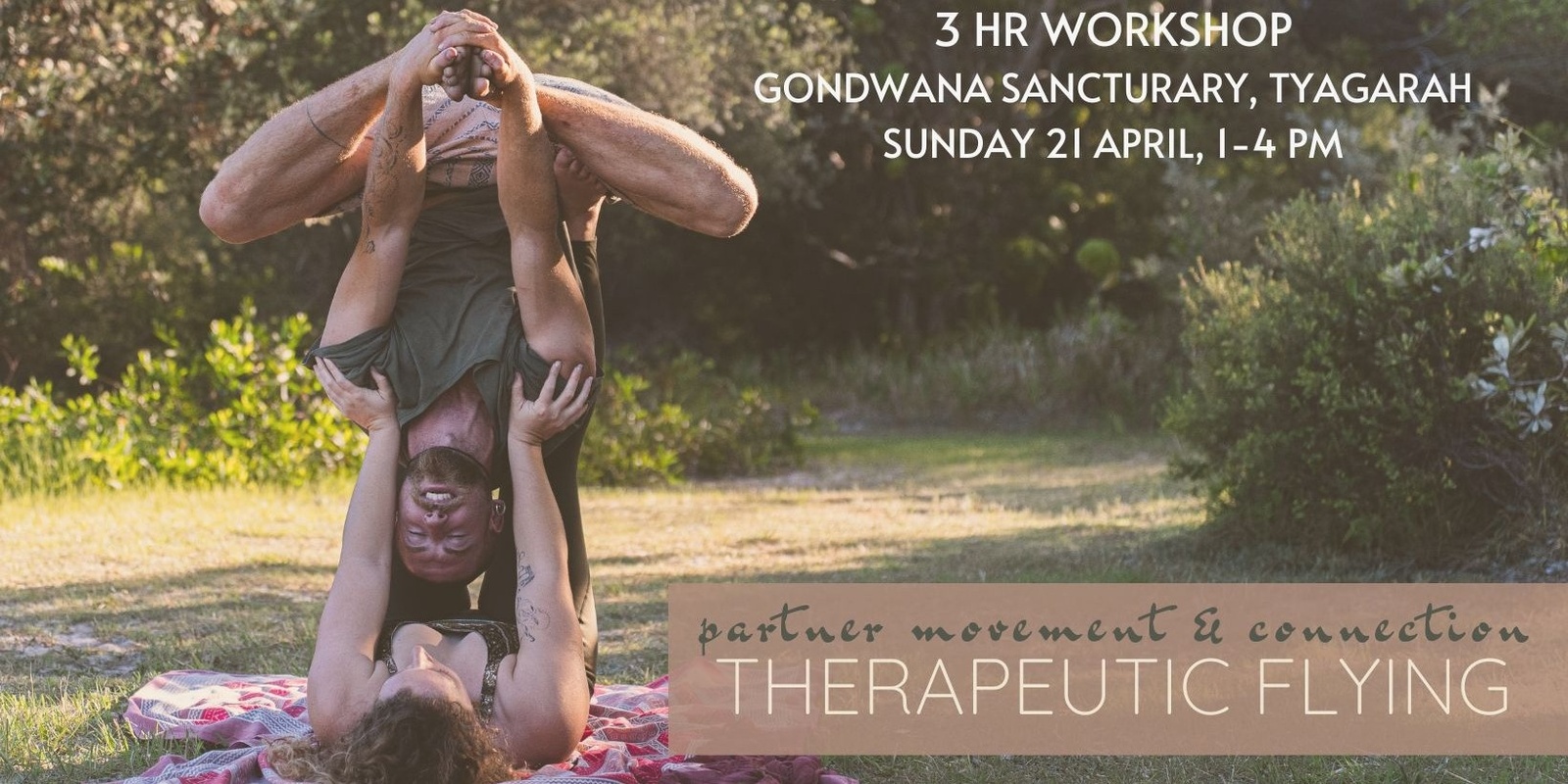 Banner image for Therapeutic Flying: Partner Movement & Connection Workshop