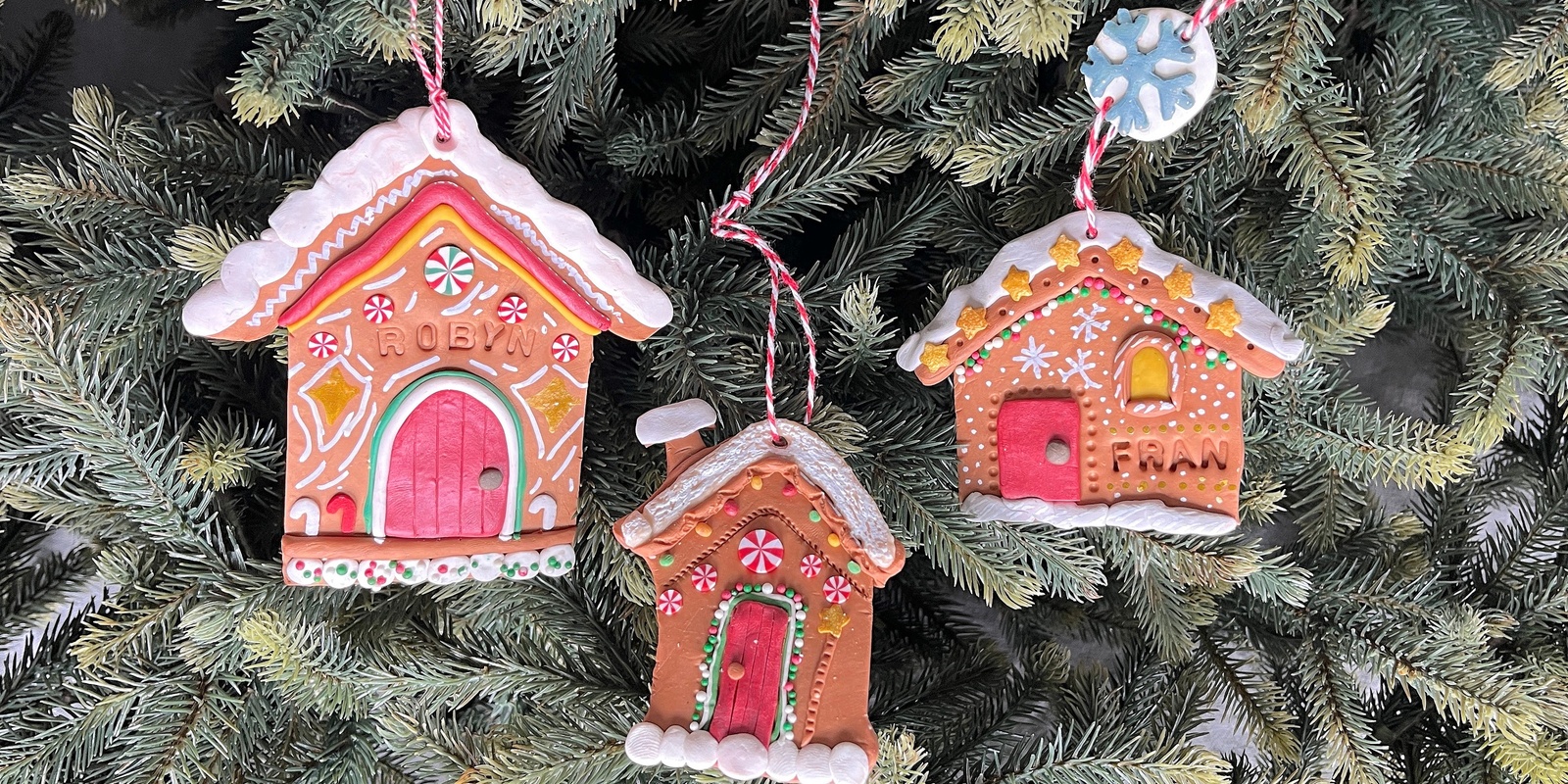 Banner image for Fed Square Festive Workshops: Polymer Clay Gingerbread Ornaments with Maddy