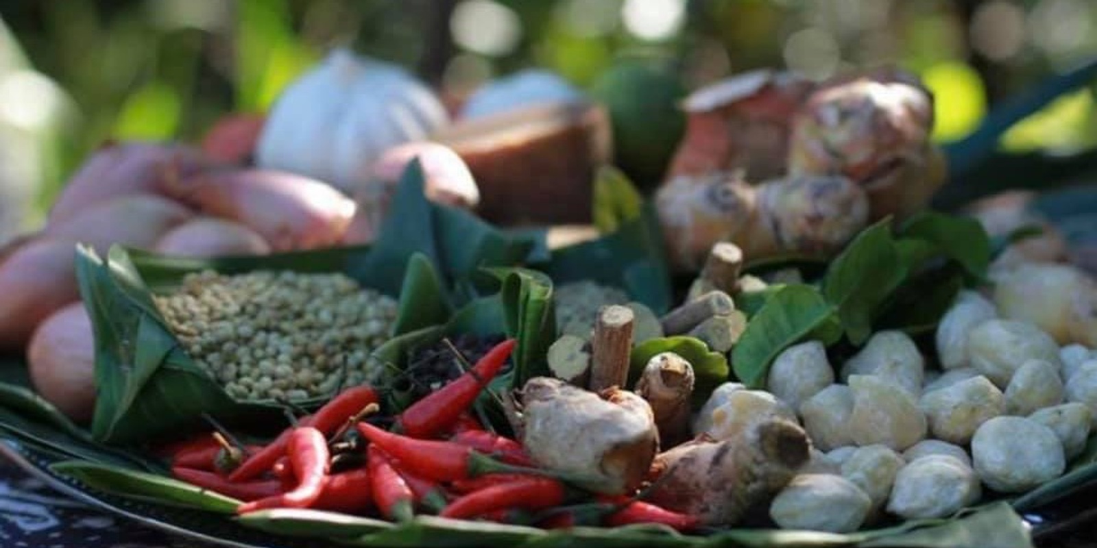 Banner image for Three course Balinese vegan cooking class April