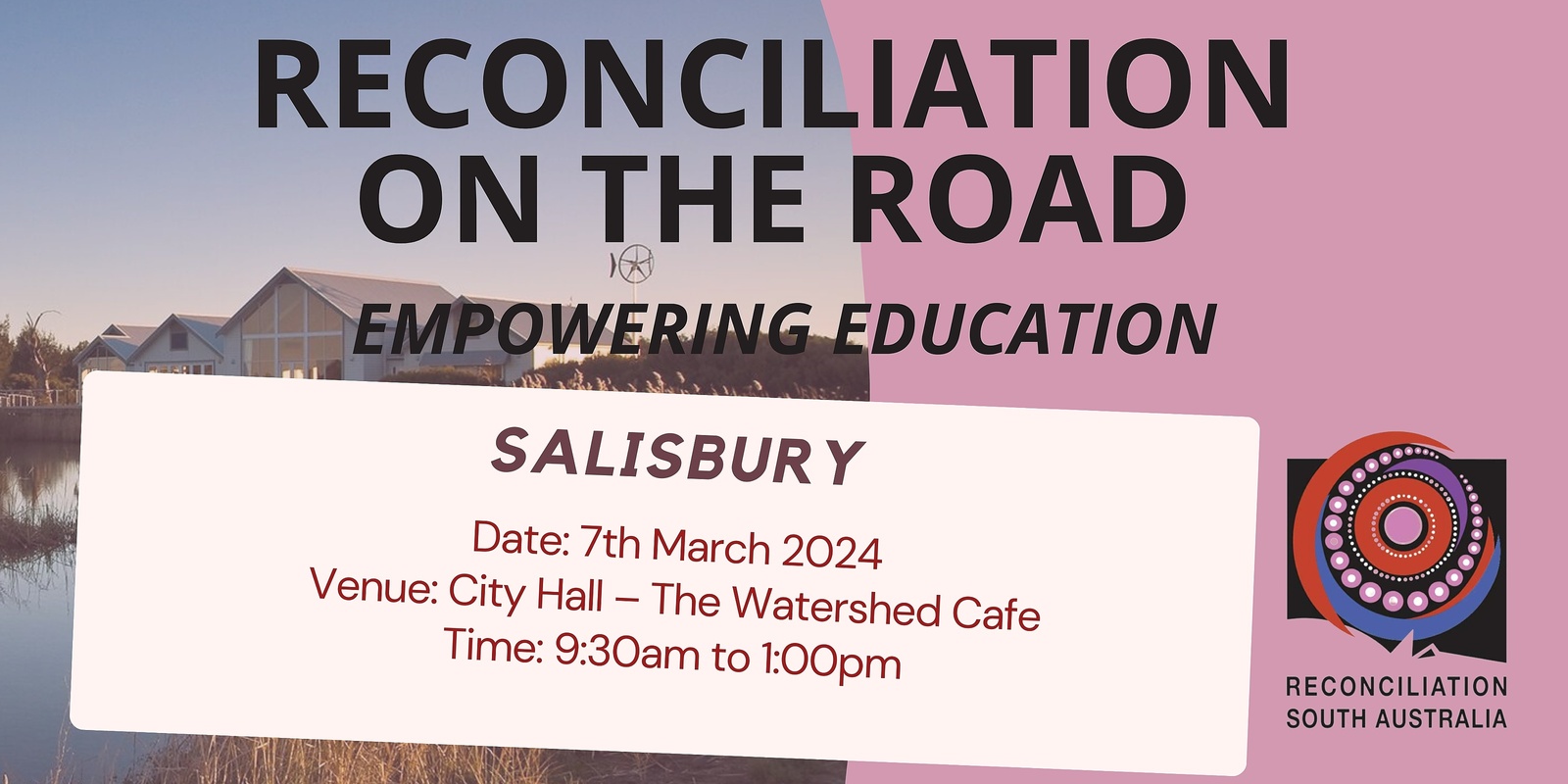 Banner image for Reconciliation on the road - empowering education in Salisbury