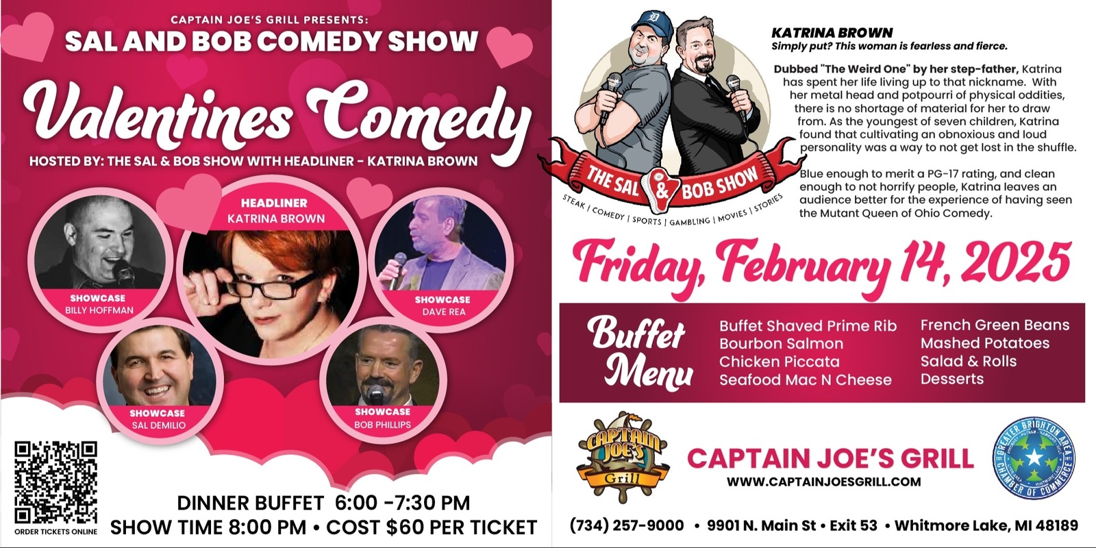 Banner image for THE SAL BOB COMEDY VALENTINES SPECIAL SHOW