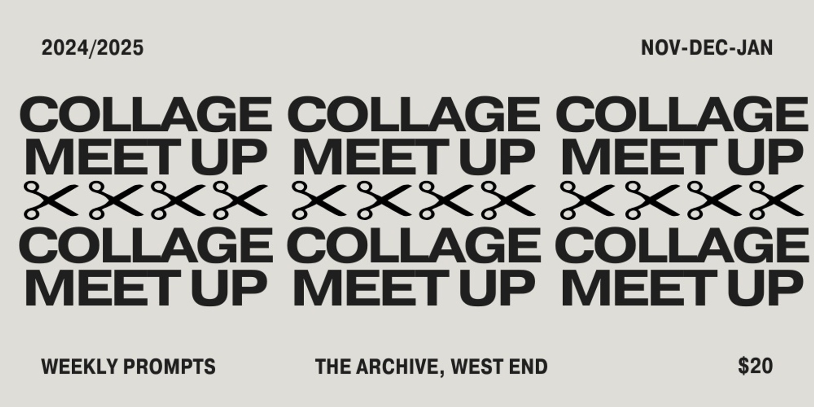 Banner image for The Collage Collective: Collage Meet Up