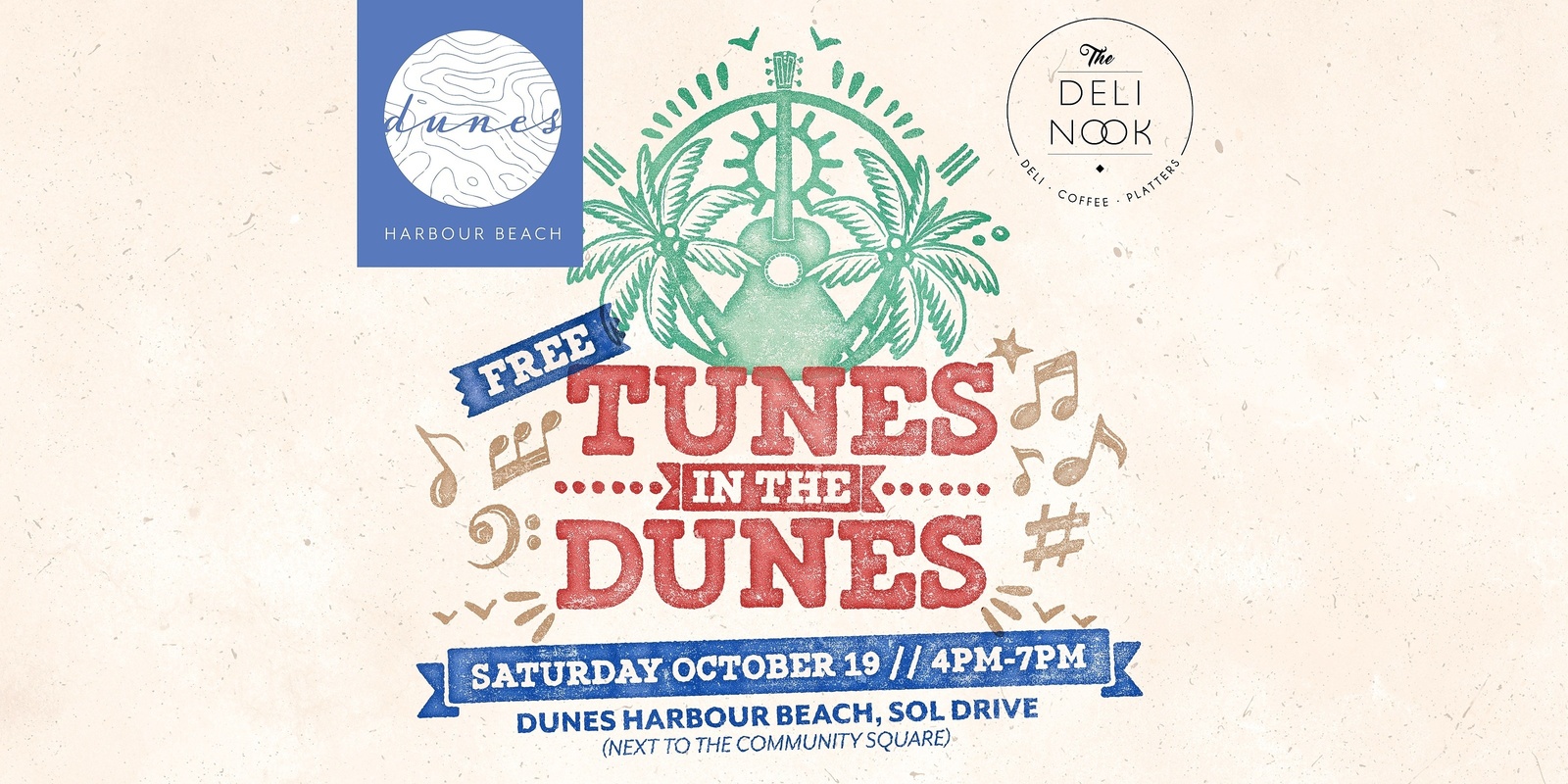 Banner image for Tunes in the Dunes - October