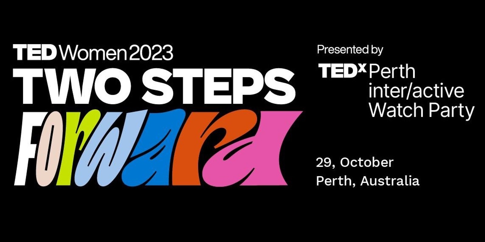 Banner image for TEDxPerth Women 2023