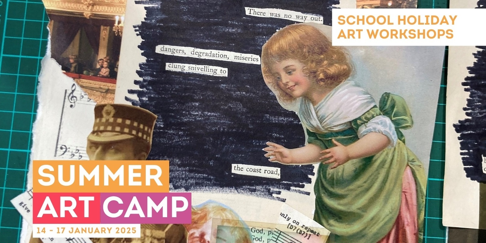 Banner image for Summer Art Camp: Text + Textiles (Teens)