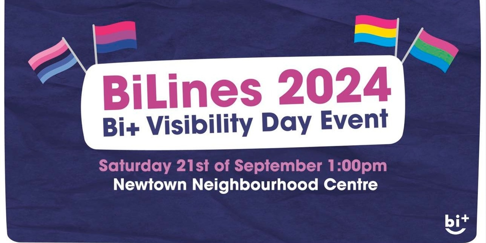 Banner image for BiLines: A Bi+ Visibility Day Event