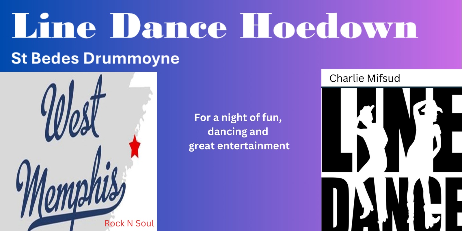 Banner image for Line Dance Hoedown - St Bedes Drummoyne