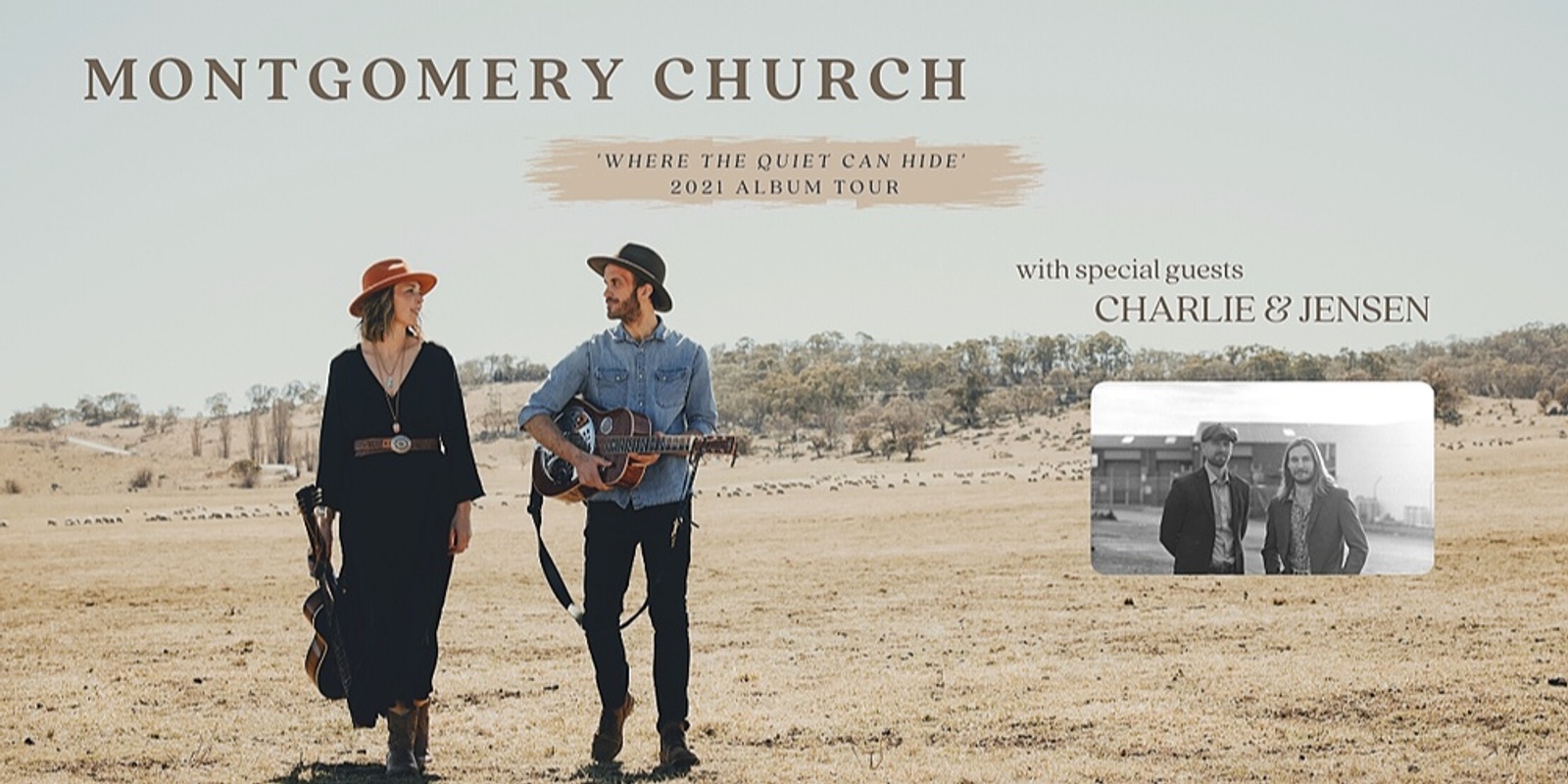 Banner image for Montgomery Church with Charlie & Jensen - McCROSSINS MILL, URALLA NSW