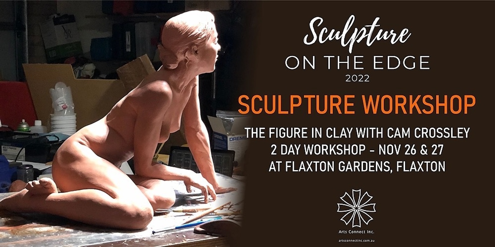 Banner image for The Figure in Clay workshop with Cam Crossley