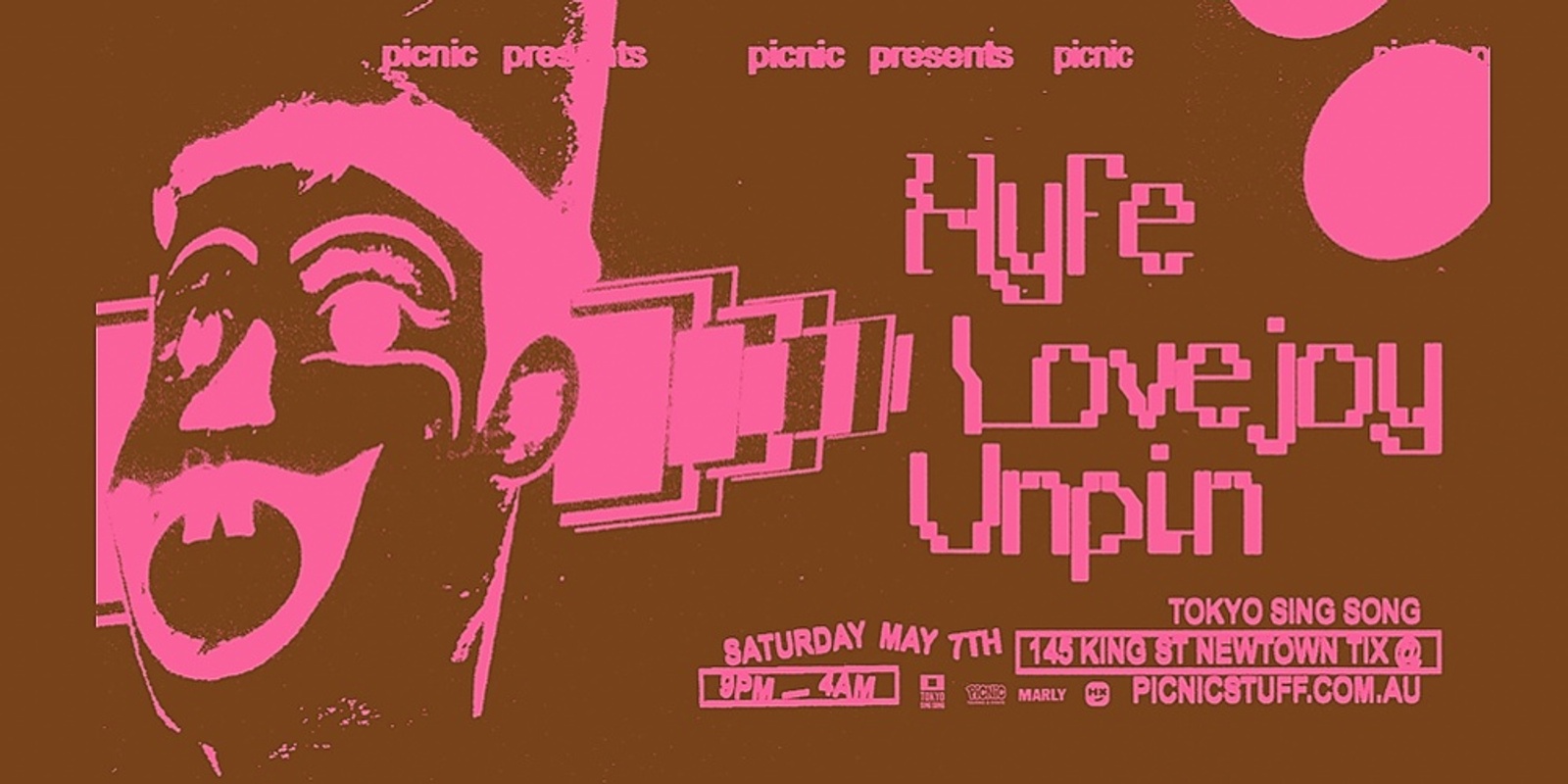 Banner image for Picnic presents Hyfe, Lovejoy + Unpin 