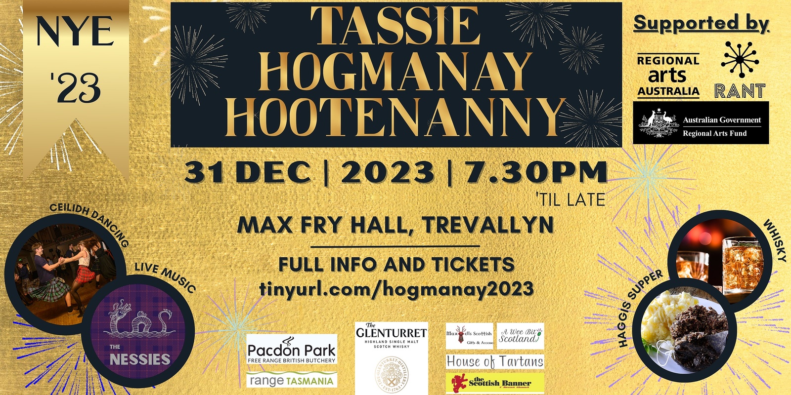 Banner image for The Nessies: Hogmanay Hootenanny