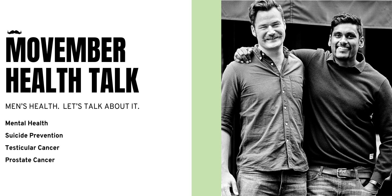 Banner image for Movember Men’s Health Talk