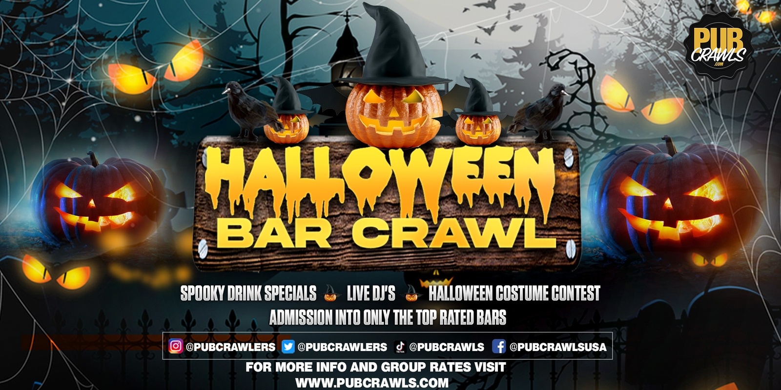 Banner image for St Petersburgh Official Halloween Bar Crawl