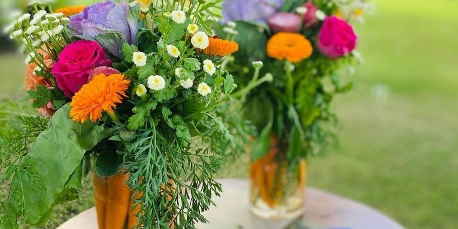 Banner image for Make a Vege and Flower Vase with Pick Your Own Flowers