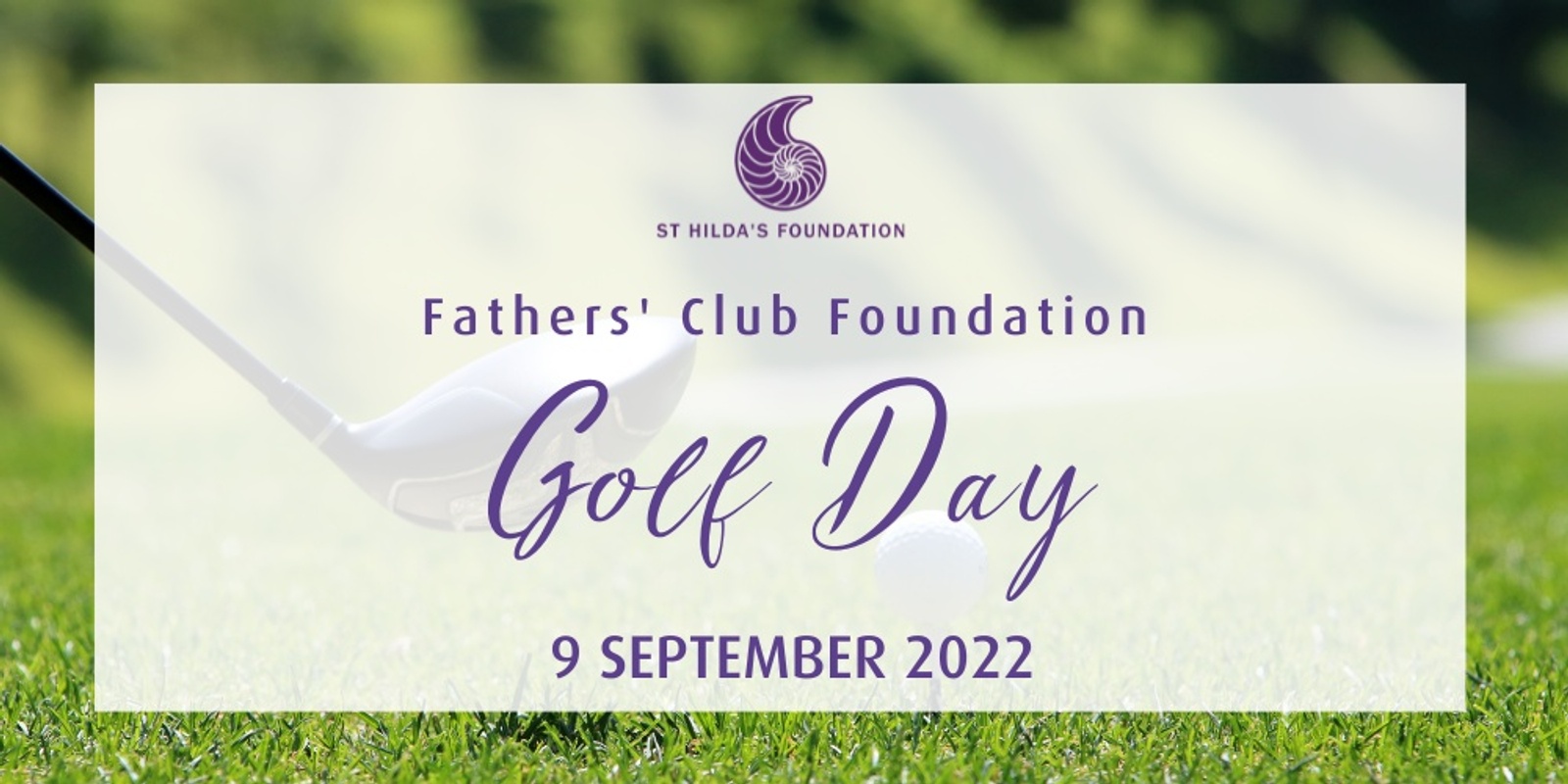 Banner image for Fathers' Club Foundation Golf Day