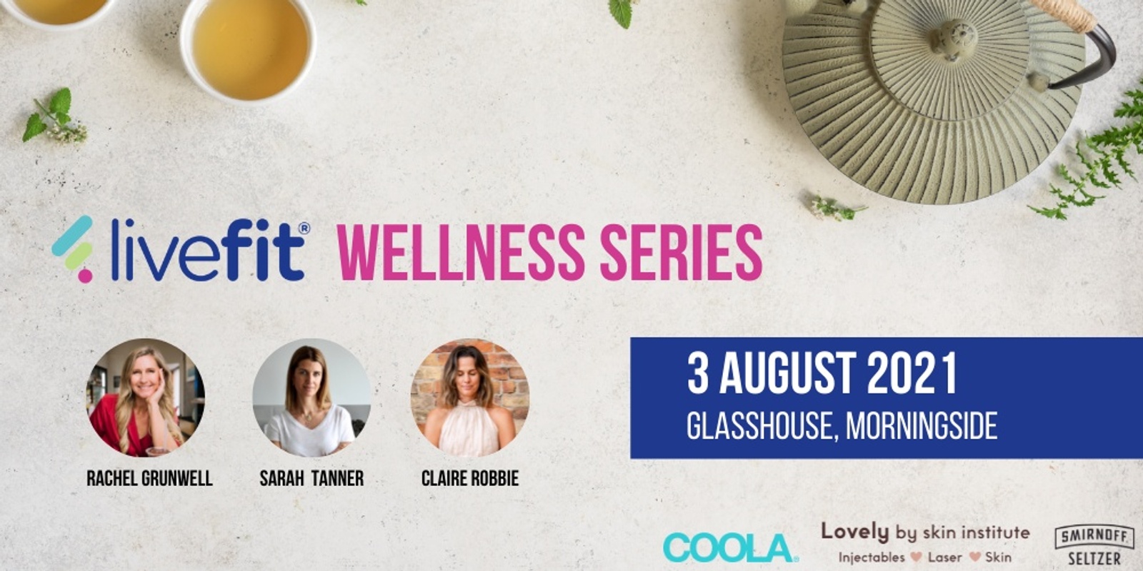 Banner image for LiveFit Wellness Series - 3 August 2021