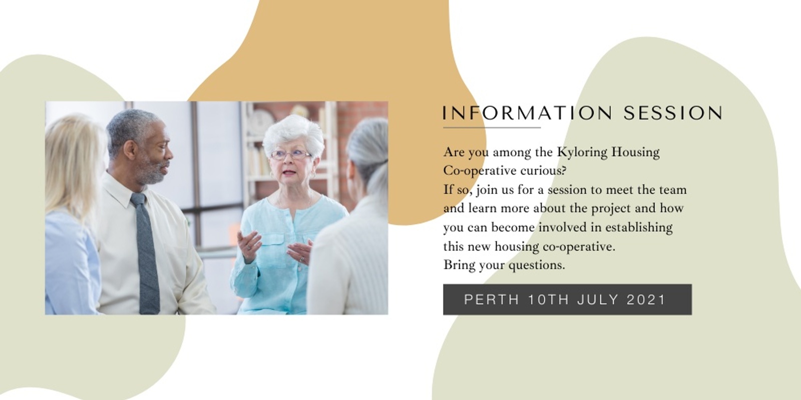 Banner image for Kyloring Housing Co-operative Information Session - Perth