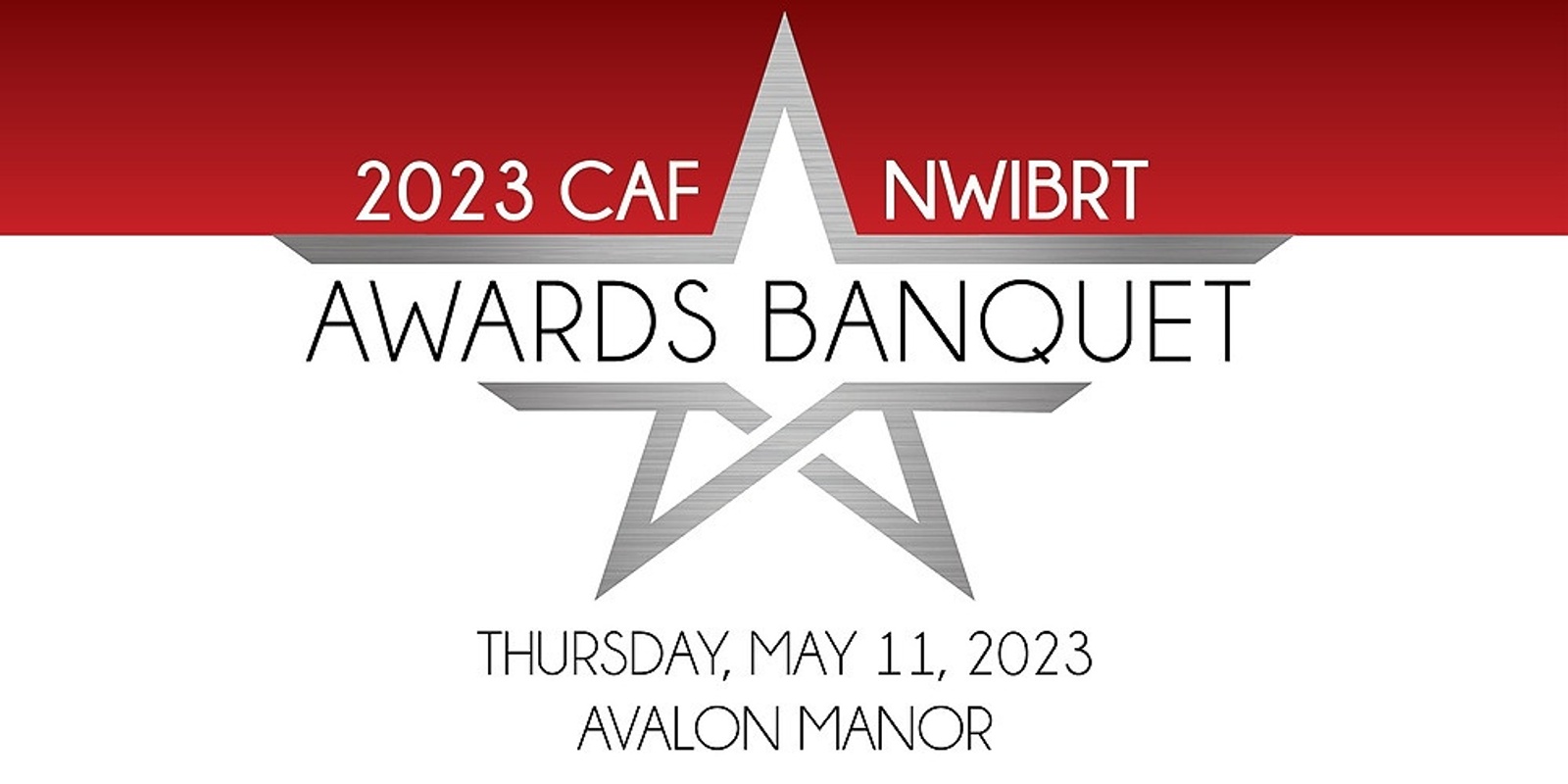 Banner image for 2023 CAF/NWIBRT Awards Banquet