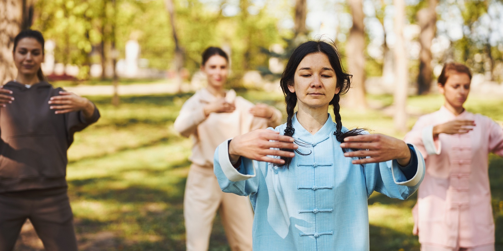 Banner image for ONLINE: Bite-Sized Qigong for Stress Relief