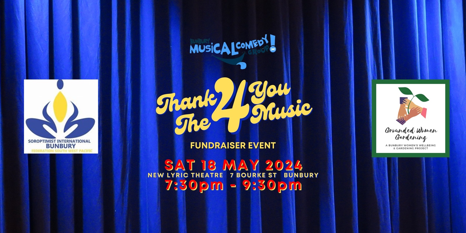 Banner image for Fundraiser Show Night - Thank You for the Music