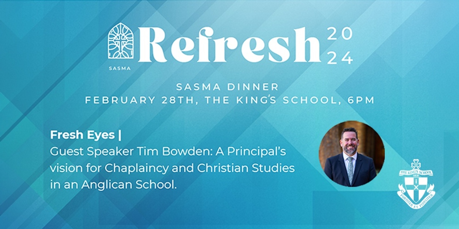 Banner image for Refresh 2024, SASMA Dinner