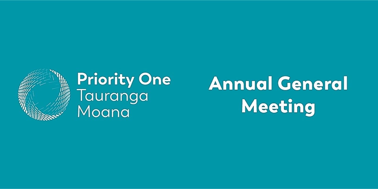 Banner image for Priority One Annual General Meeting (AGM) 