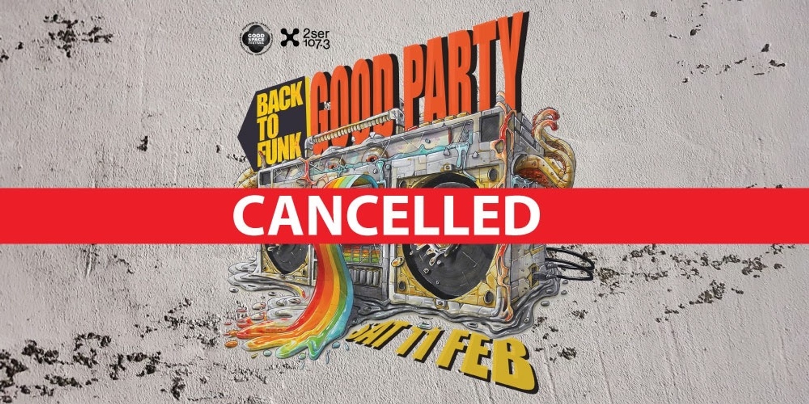 Banner image for BACK TO FUNK GOOD PARTY CANCELLED