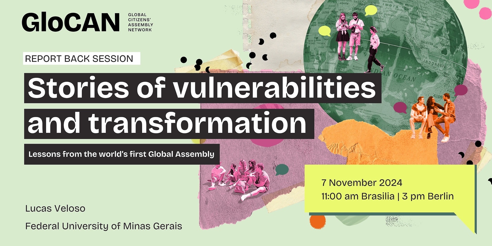 Banner image for Stories of transformation and vulnerabilities: lessons from the world’s first Global Assembly