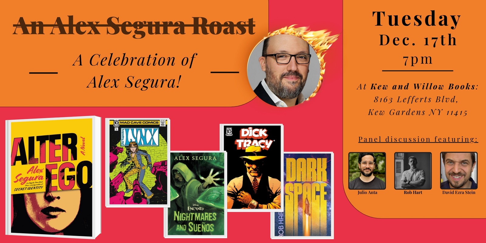 Banner image for A Celebration of Alex Segura!