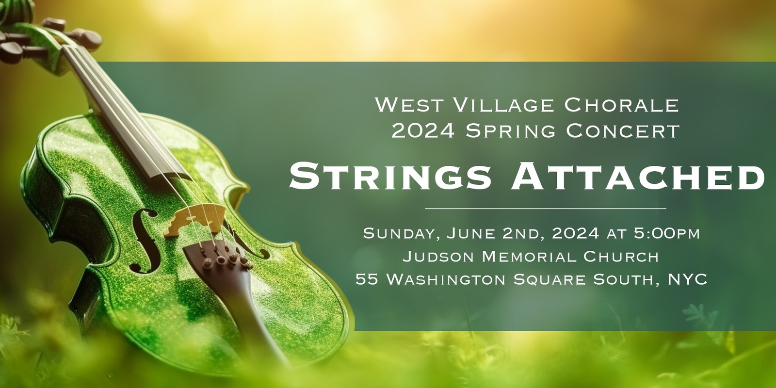 Banner image for The WVC presents "Strings Attached"