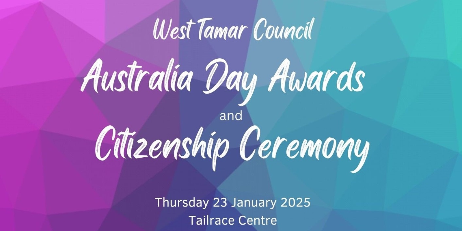 Banner image for Australia Day Awards and Citizenship Ceremony 