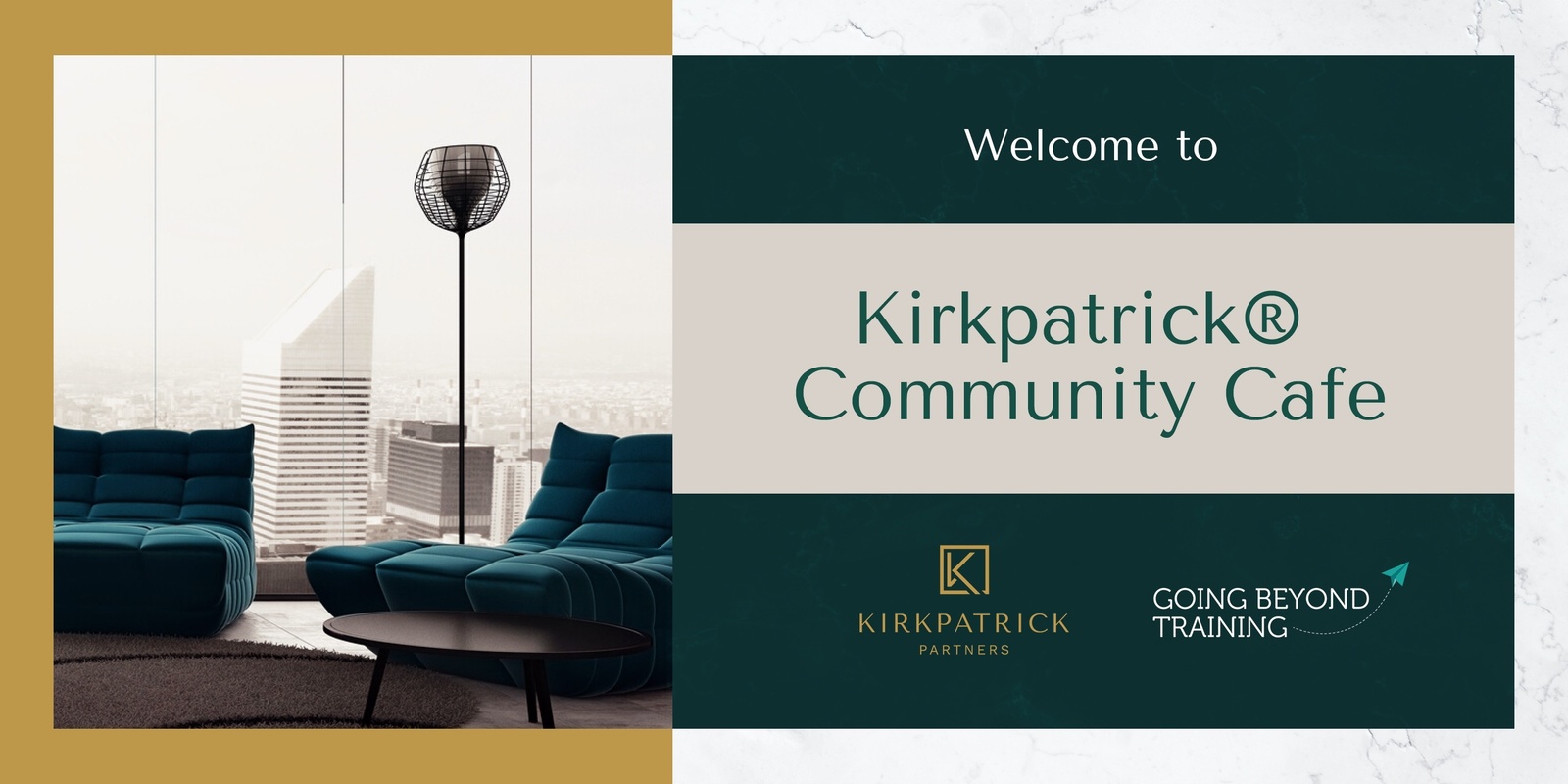 Banner image for Kirkpatrick Community Cafe: Exclusive Event for Certified Professionals!