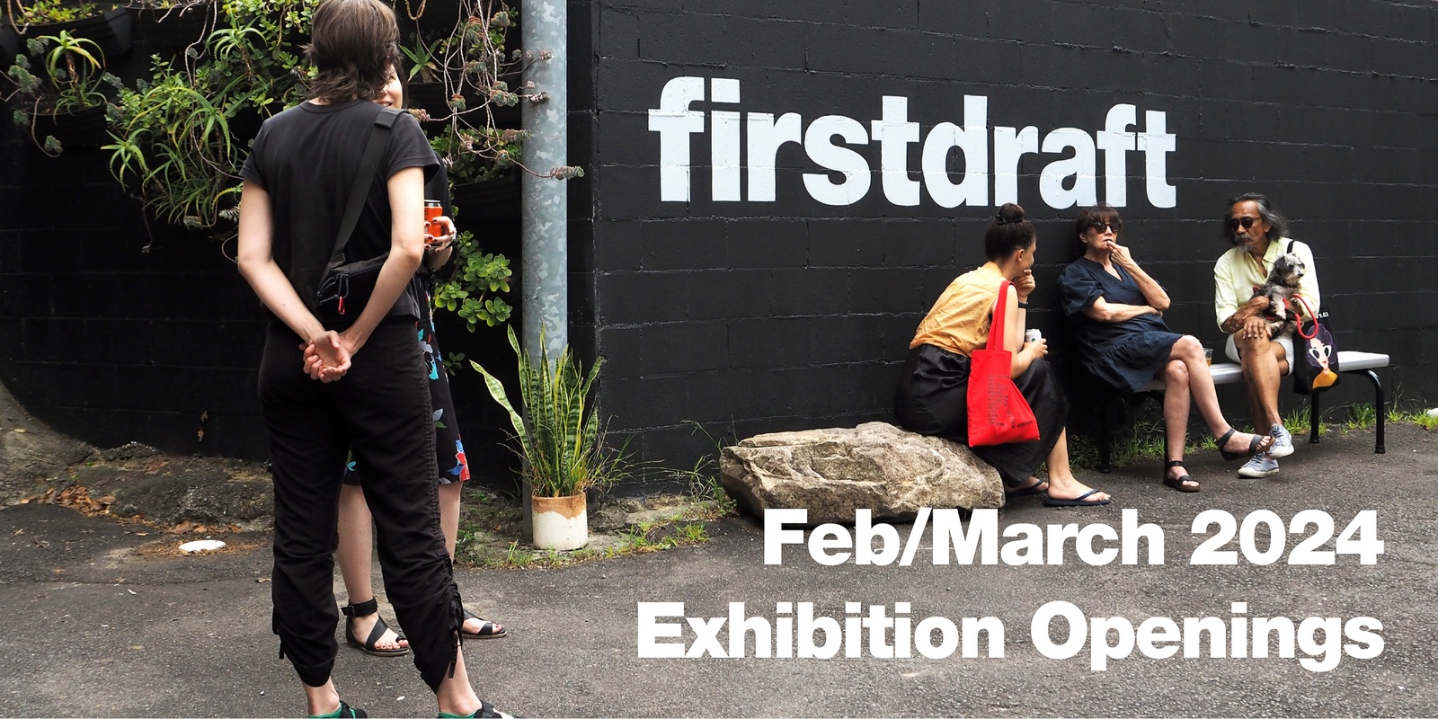 Opening February/March 2024 Exhibitions at Firstdraft Humanitix