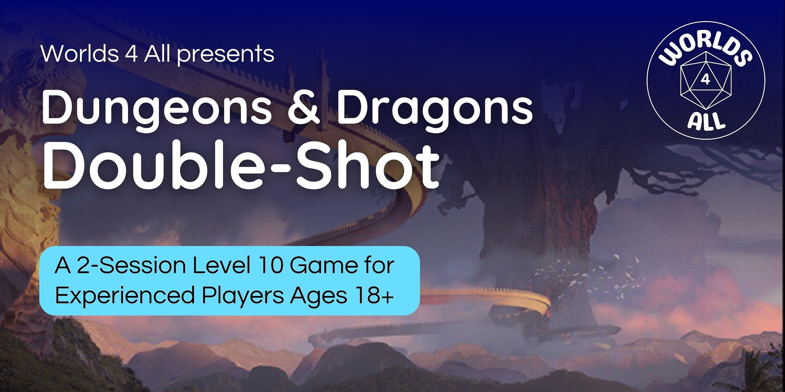 Banner image for Double-Shot: Dungeons and Dragons (18+)