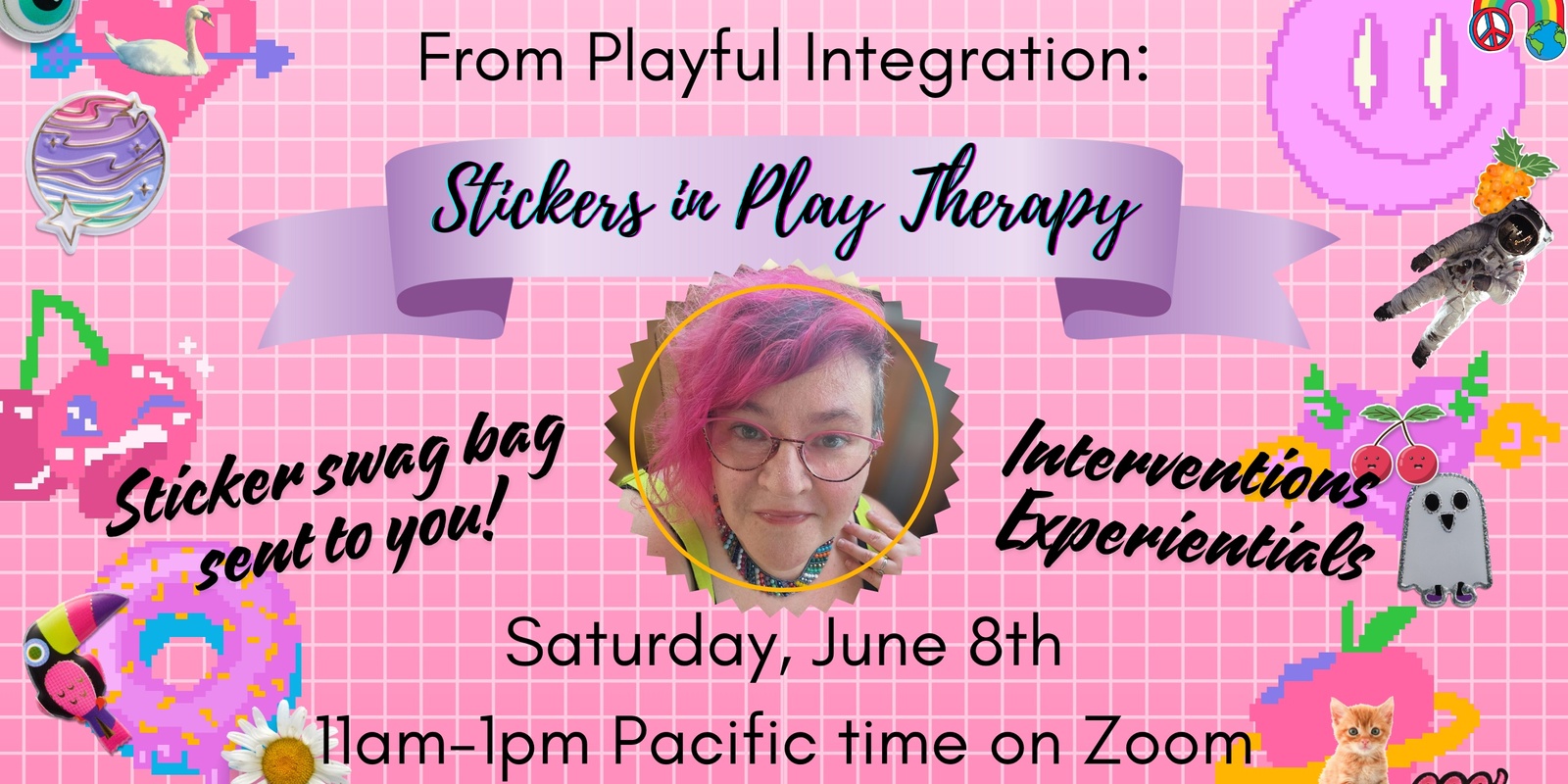 Banner image for Stickers in Play Therapy: A Playful Integration Workshop