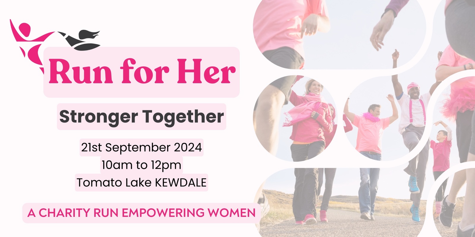 Banner image for Run for Her - Stronger Together