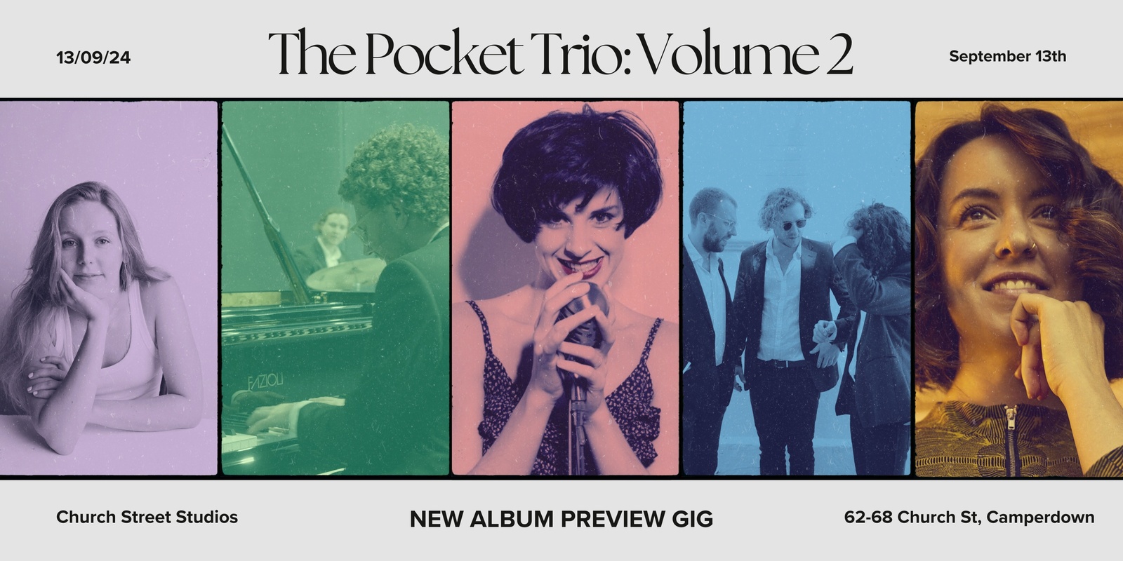 Banner image for The Pocket Trio Volume 2 - New Album Preview Gig