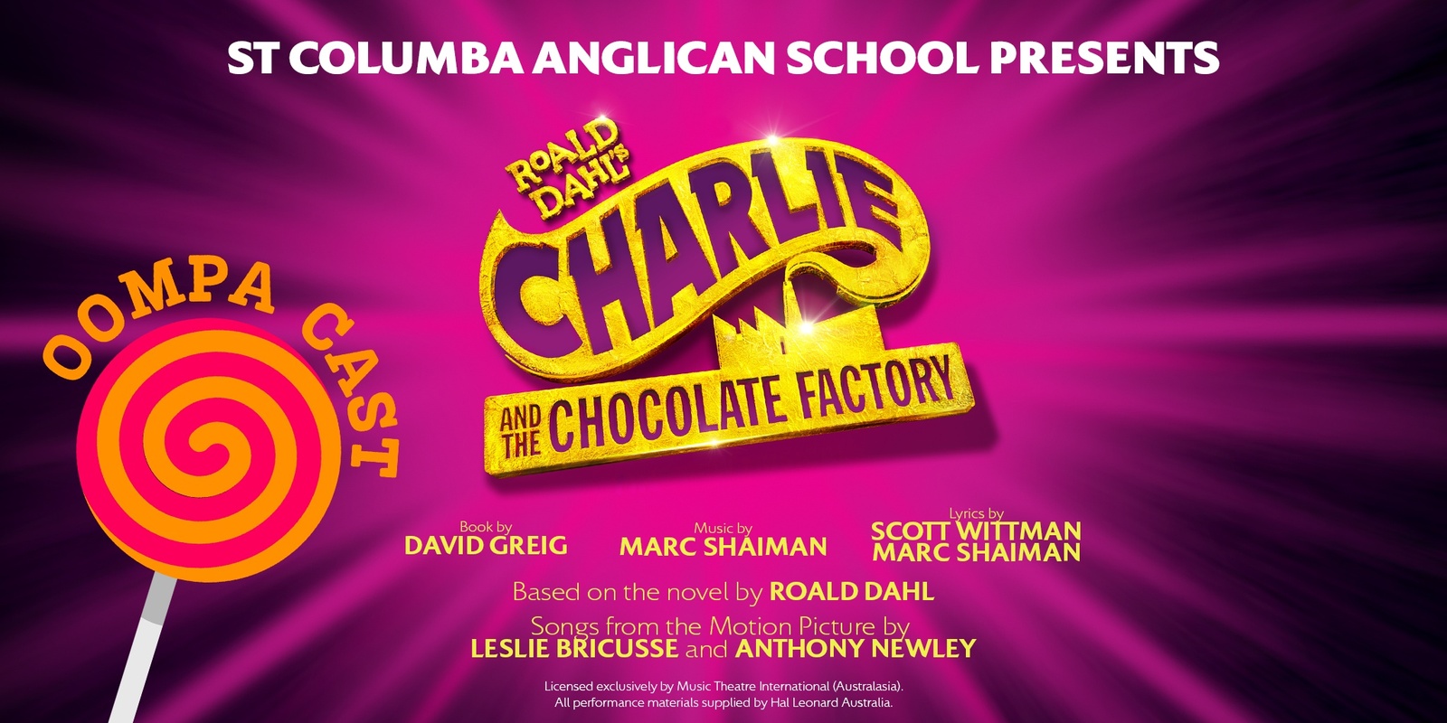 Banner image for Oompa Cast of Charlie and the Chocolate Factory - Performance 4