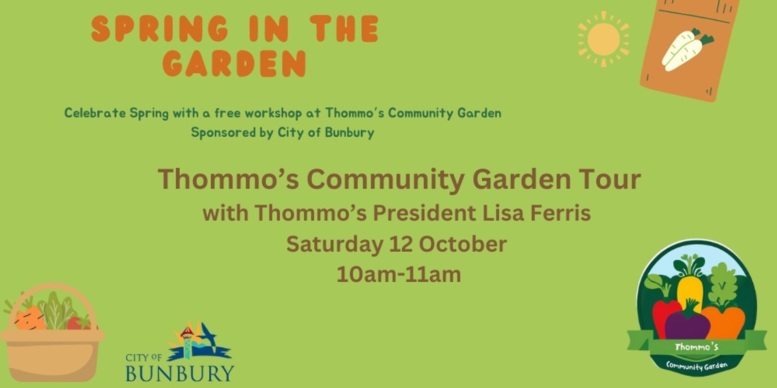 Banner image for Thommo's Community Garden-Garden Tour