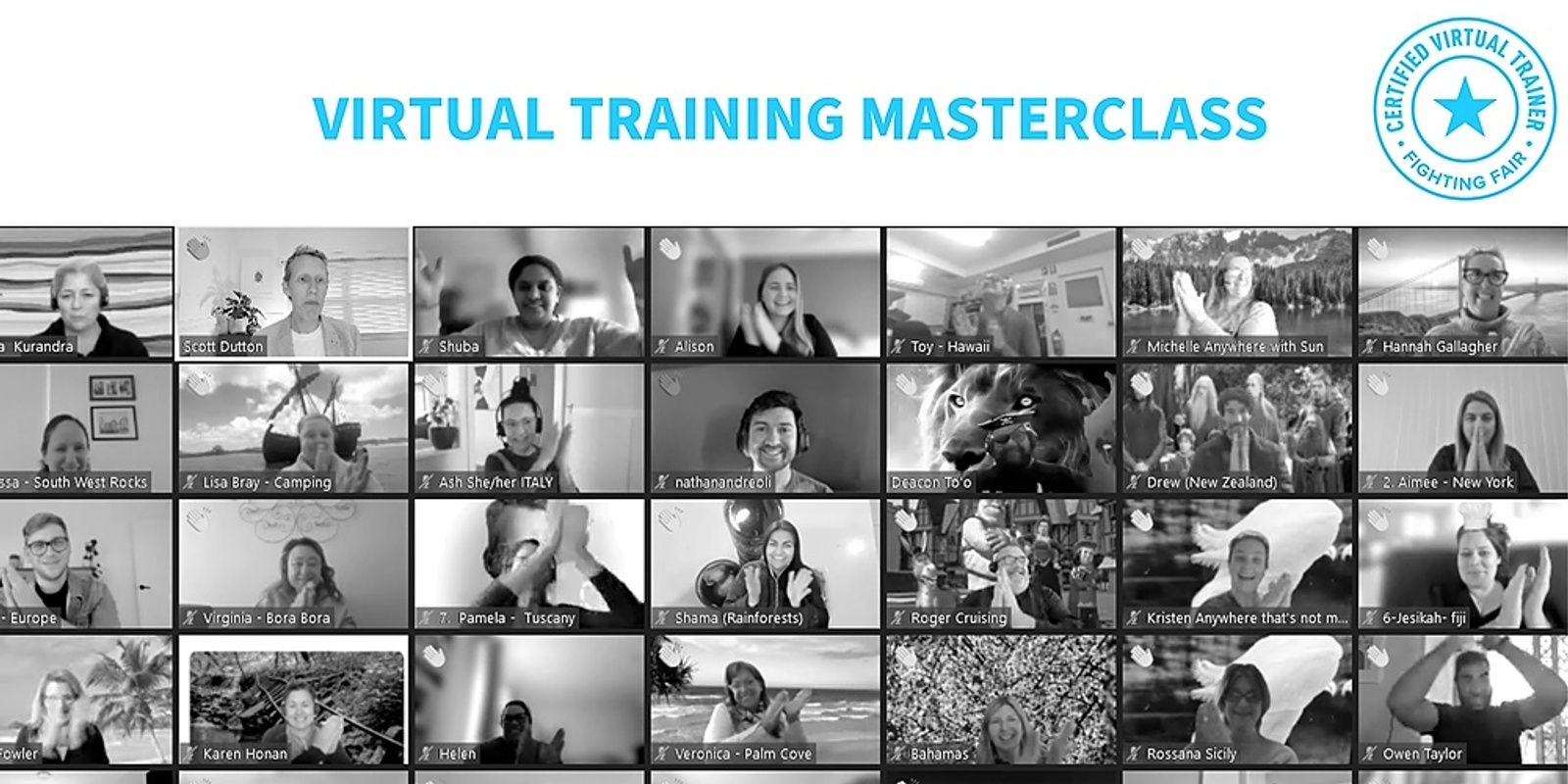 Virtual Training Masterclass - Nov 2023