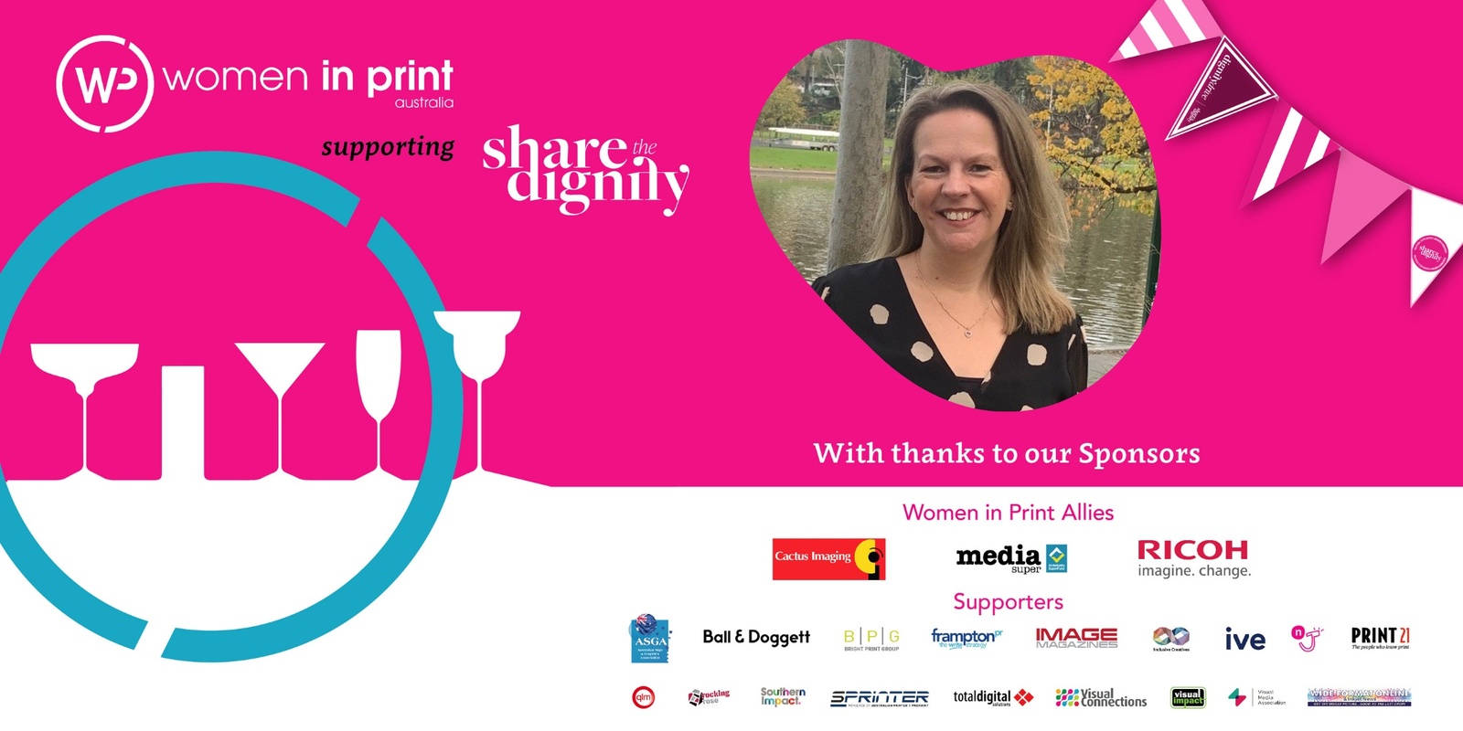 Banner image for Women in Print supporting Share the Dignity - Dignity Drive Melbourne