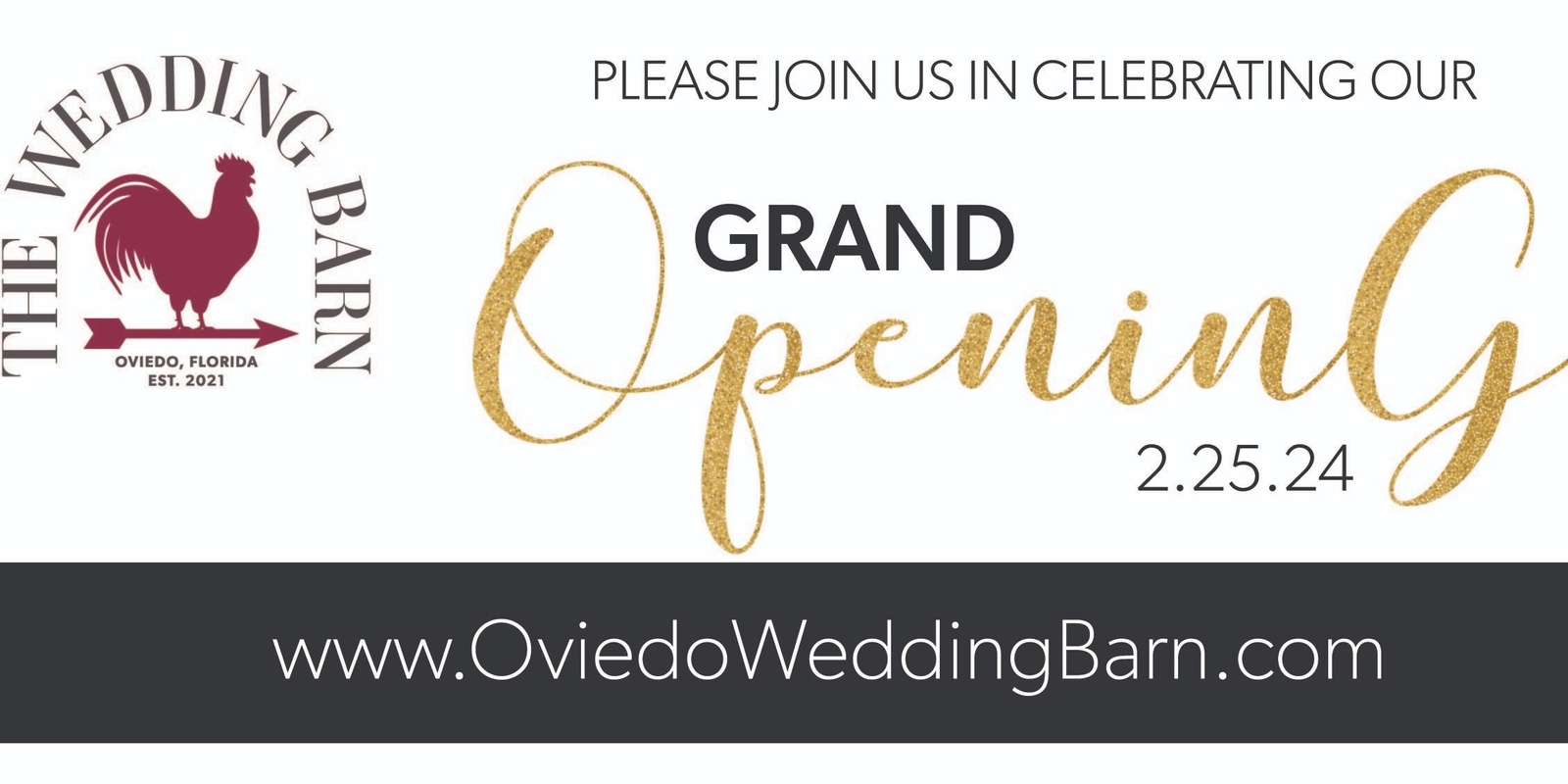 Banner image for The Wedding Barn - VIP Grand Opening