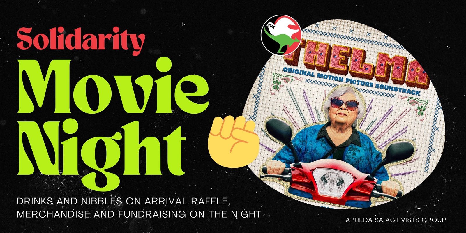 Banner image for Movie Night (APHEDA SA Activists Group)