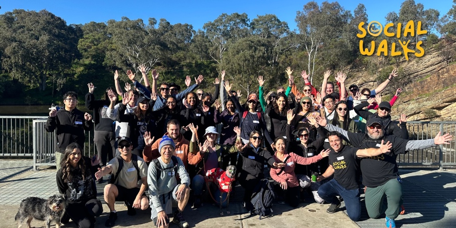 Banner image for Melbourne Social Walks - Yarra Bend Park Loop - Easy 12km