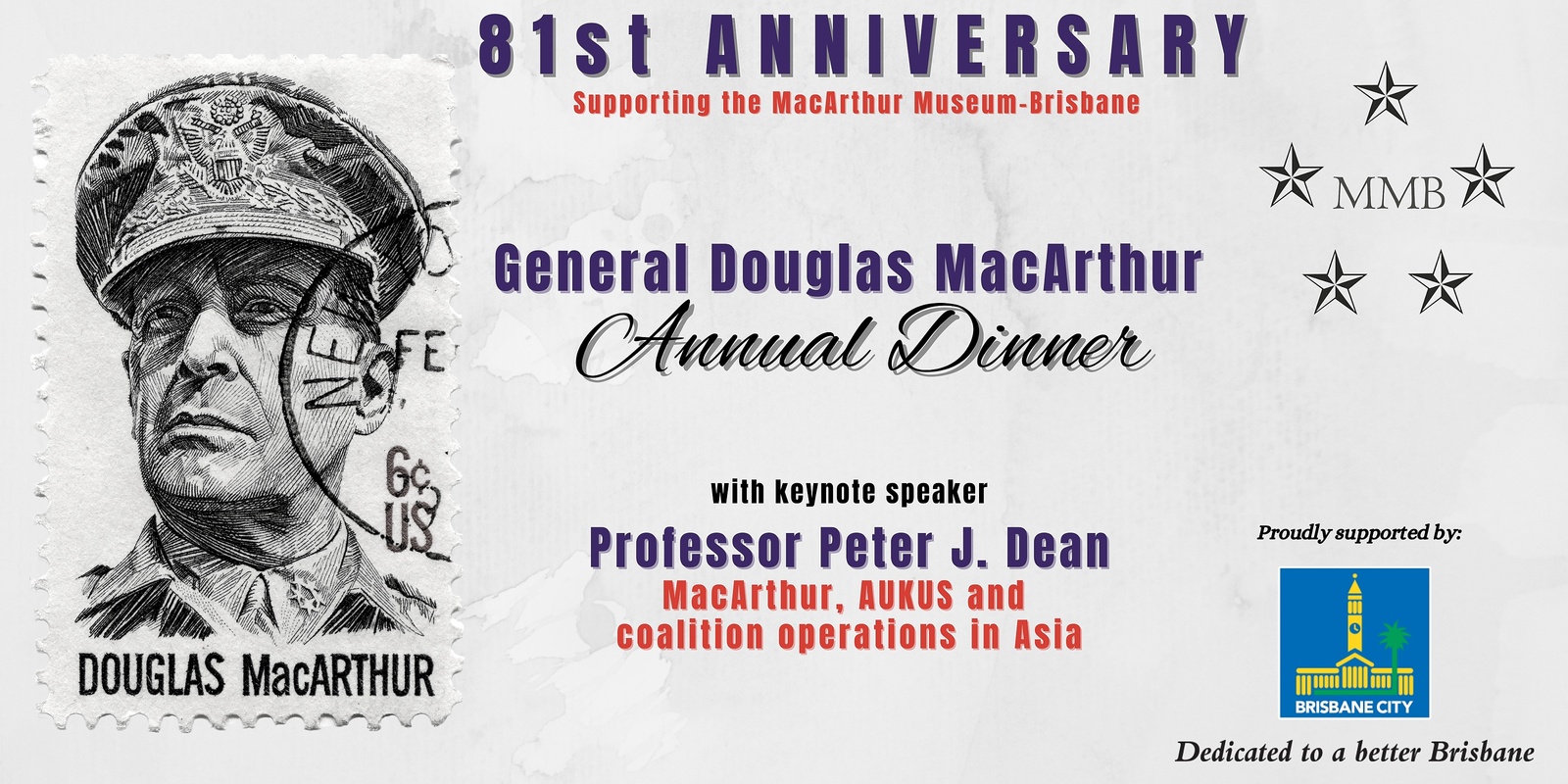 Banner image for 2023 - Annual General Douglas MacArthur Dinner